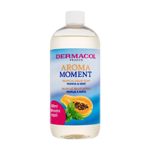 Dermacol Aroma Moment Papaya & Mint mydło w płynie do rąk napełnienie 500 ml