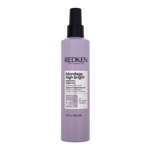 Redken Blondage High Bright Treatment 250 ml szampon do włosów dla kobiet uszkodzony flakon