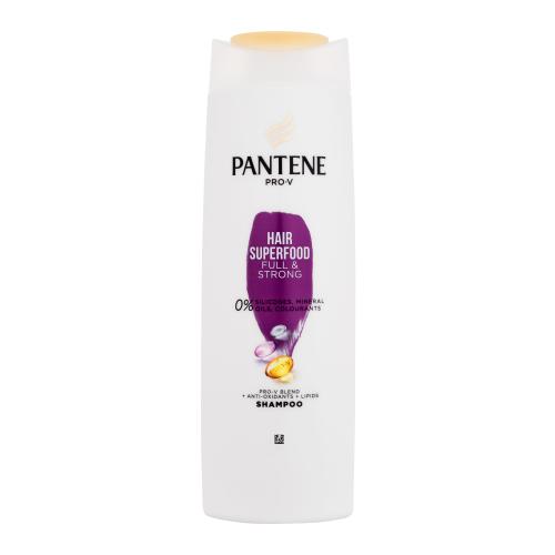 Pantene Hair Superfood Full & Strong szampon zapewniający odżywienie i blask 400 ml
