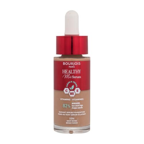 Bourjois Healthy Mix lekki podkład nadający naturalny wygląd odcień 55N Deep Beige 30 ml