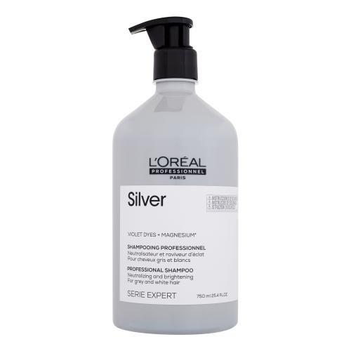 L’Oréal Professionnel Serie Expert Silver szampon srebrny do włosów siwych 750 ml