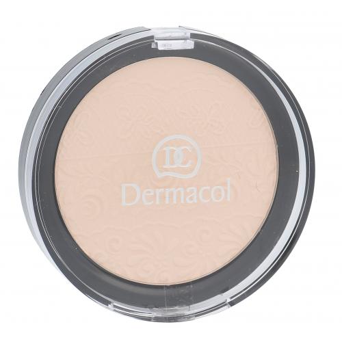 Dermacol Compact Powder puder z ujednolicającą i rozjaśniającą skórę formułą No.1 8 g