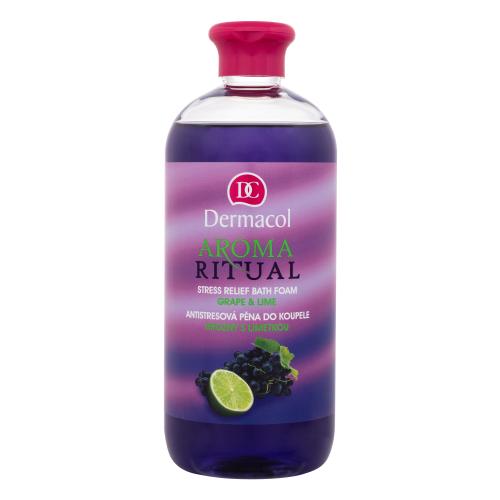 Dermacol Aroma Moment Grape & Lime odprężająca pianka do kąpieli 500 ml