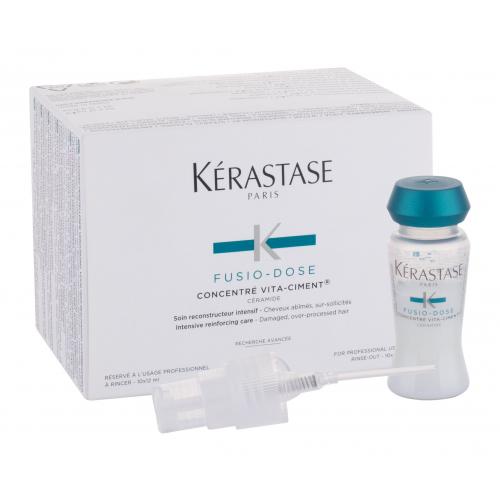 Kérastase Fusio-Dose Concentré Vita-Ciment zestaw Intensive Hair Care 10 x 12 ml + Aplikator 1 szt dla kobiet