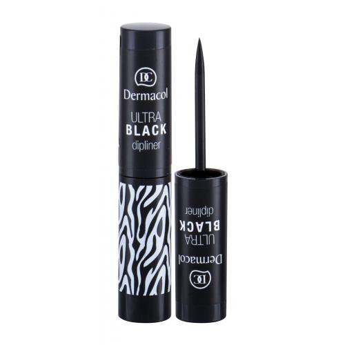 Dermacol Black Sensation Ultra Black eyeliner w płynie odcień Black 2.8 ml