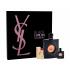 Yves Saint Laurent Black Opium Zestaw dla kobiet Edp 90 ml + Edp 7,5 ml + Pomadka Rouge Pur Couture N°1 Rouge á Lévres 1,3 ml