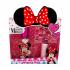 Disney Minnie Mouse Zestaw dla dzieci Edt 50 ml + Balsam do ust 3,5 g + Naklejki