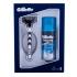 Gillette Mach3 Zestaw dla mężczyzn Maszynka do golenia z jedna głowicą + Żel do golenia Extra Comfort 75 ml