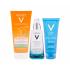 Vichy Capital Soleil Melting Milk-Gel SPF30 Zestaw Mleczko do opalania Capital Soleil Melting Milk-Gel SPF30 200 ml + Mleczko po opalaniu Capital Ideal Soleil Soothing After-Sun Milk 100 ml + Serum do twarzy Minéral 89 Fortifying And Plumping Daily Booster 1,5 ml