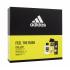Adidas Pure Game Zestaw dla mężczyzn EDT 100 ml + żel pod prysznic 250 ml + dezodorant 150 ml