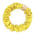 By Eloise London Silk Scrunchie Gold Heart Gumka do włosów dla kobiet 1 szt Odcień Mellow Yellow