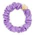 By Eloise London Silk Scrunchie Gold Heart Gumka do włosów dla kobiet 1 szt Odcień Lilac