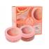 The Body Shop Pink Grapefruit Zestaw 200ml Pink Grapefruit Body Butter + 200ml Pink Grapefruit Body Scrub Gelee + Bath Gloves
