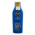 Nivea Sun Protect & Moisture SPF50+ Preparat do opalania ciała 200 ml