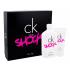 Calvin Klein CK One Shock For Her Zestaw dla kobiet Edt 200 ml + Żel pod prysznic 100 ml