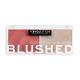 Revolution Relove Colour Play Blushed Duo Blush & Highlighter Paletka do konturowania dla kobiet 5,8 g Odcień Cute