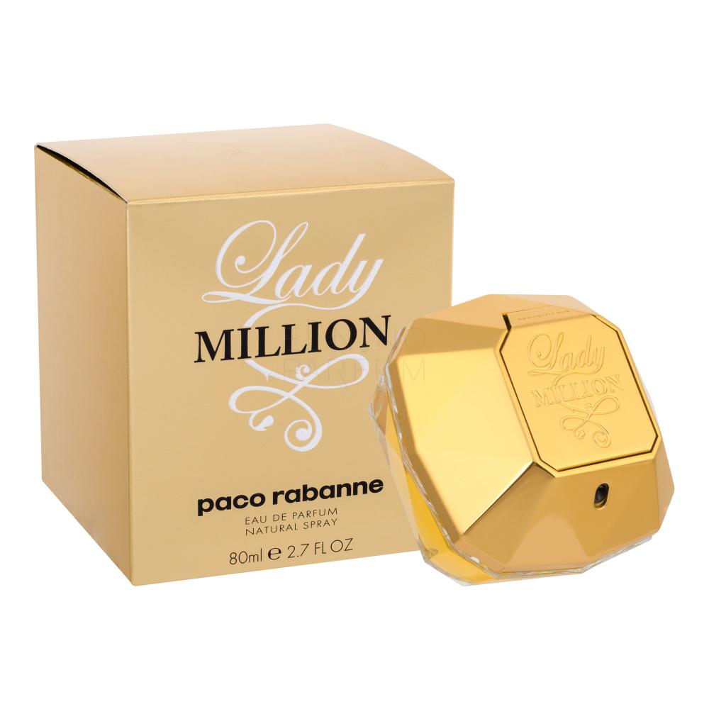 Paco Rabanne Lady Million Woda perfumowana dla kobiet 80 ml | ELNINO PARFUM