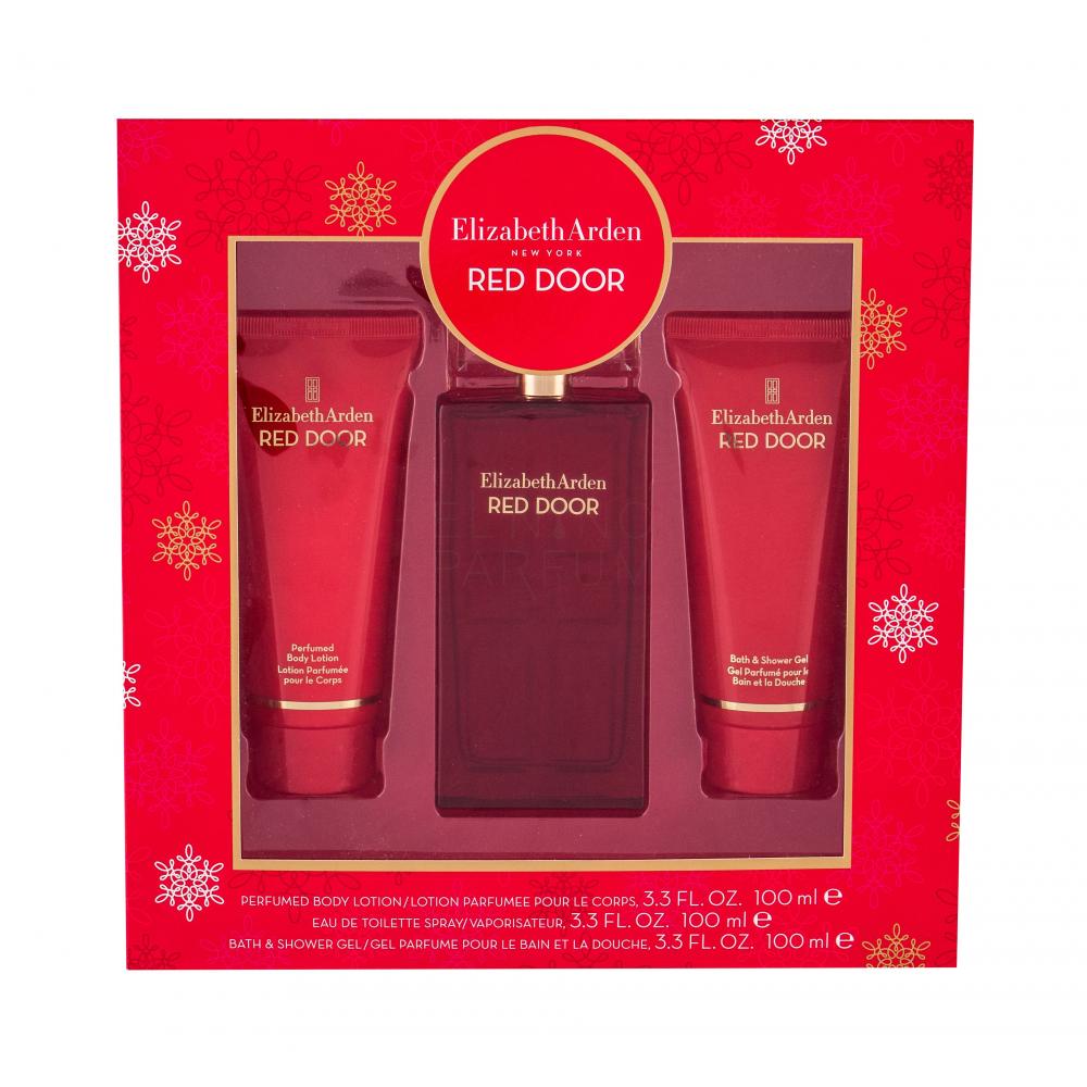 Elizabeth Arden Red Door Zestaw Edt 100ml + 100ml Body lotion + 100ml