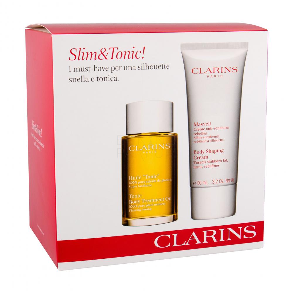 Clarins Tonic Body Treatment Oil Zestaw Olejek do ciała 100 ml + Krem