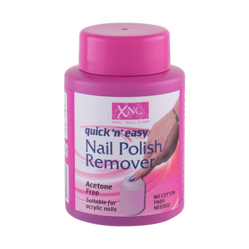 Xpel Nail Care Quick 'n' Easy Acetone Free Zmywacz do paznokci dla