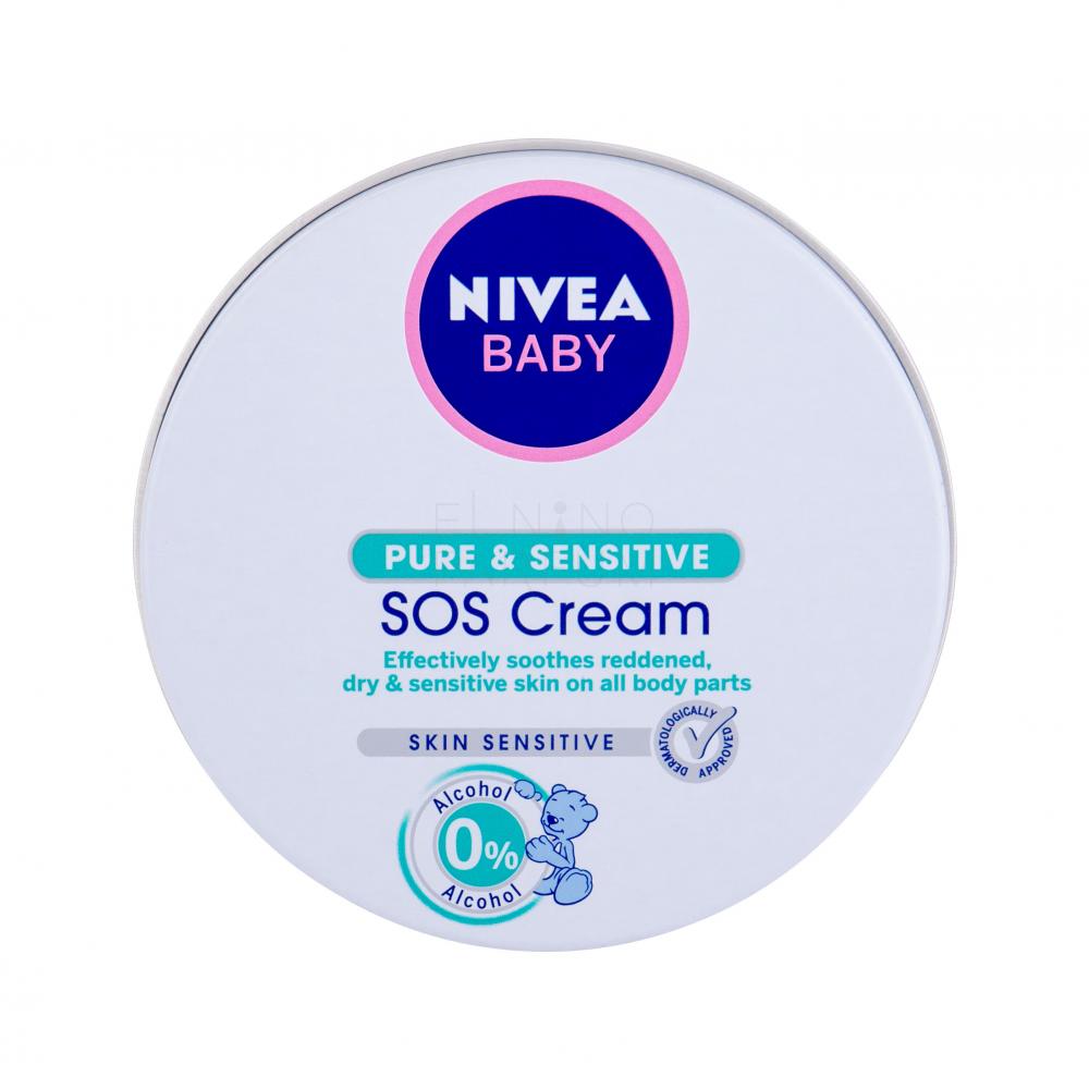 Nivea Baby SOS Cream Pure & Sensitive Krem do twarzy na dzień dla