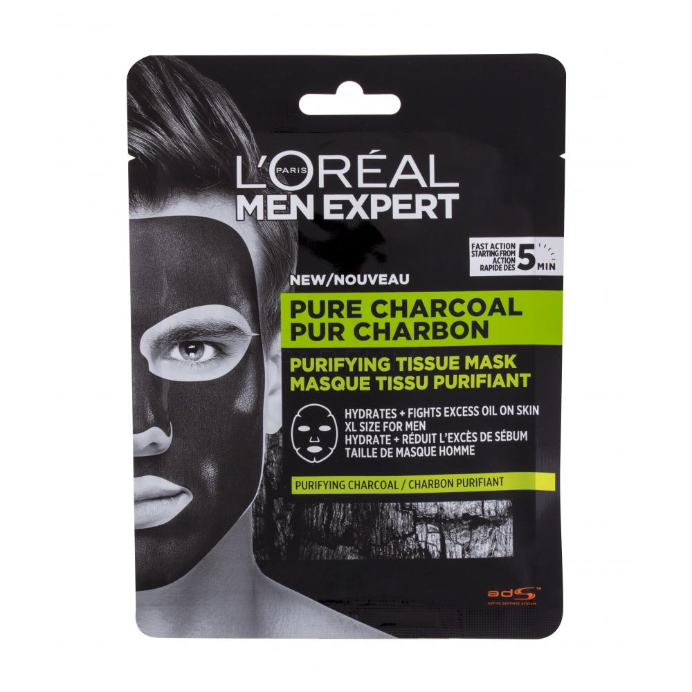 L'Oréal Paris Men Expert Pure Charcoal Maseczka do twarzy dla mężczyzn