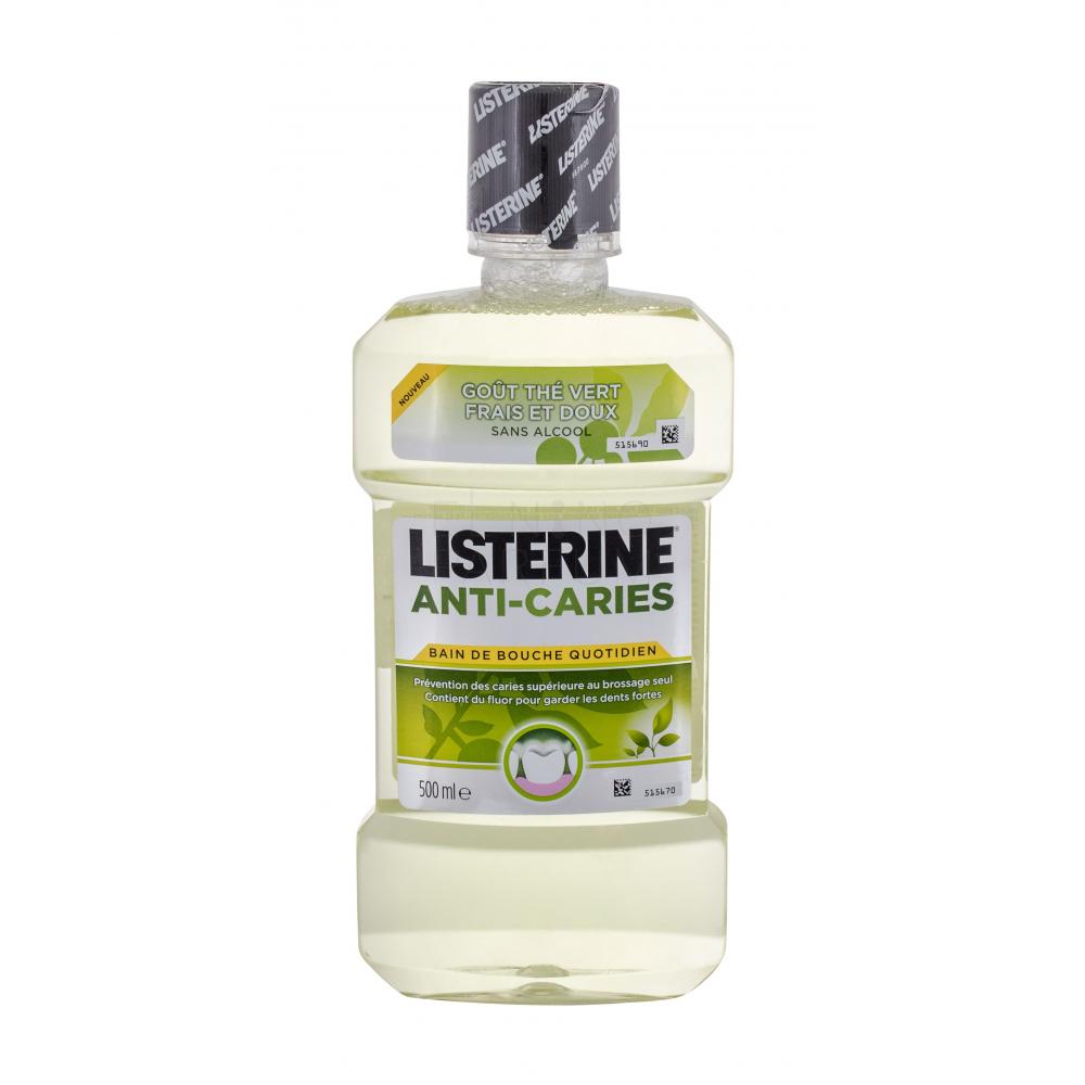 Listerine Green Tea AntiCaries Mouthwash Płyny do płukania ust
