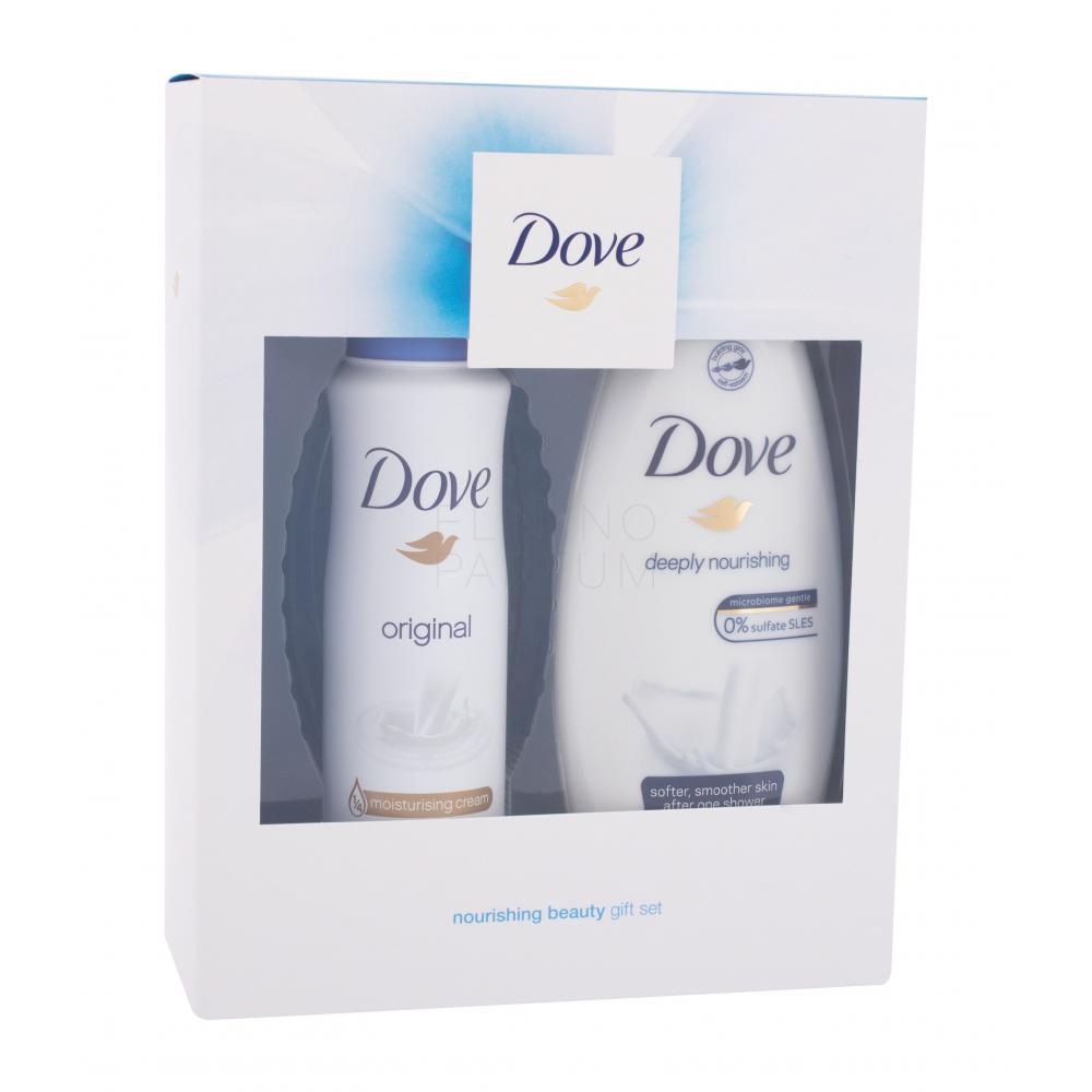 Dove Nourishing Beauty Set Zestaw Żel pod prysznic Deeply Nourishing