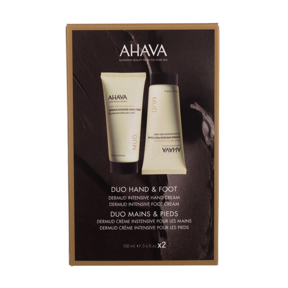AHAVA Deadsea Mud Duo Zestaw Krem do rąk LeaveOn Deadsea Mud Hand
