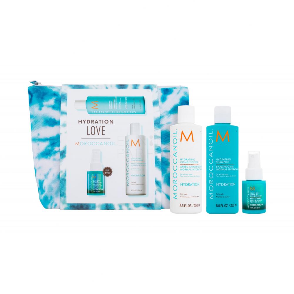 Moroccanoil Hydration Love Zestaw Szampon Hydrating Shampoo 250 ml