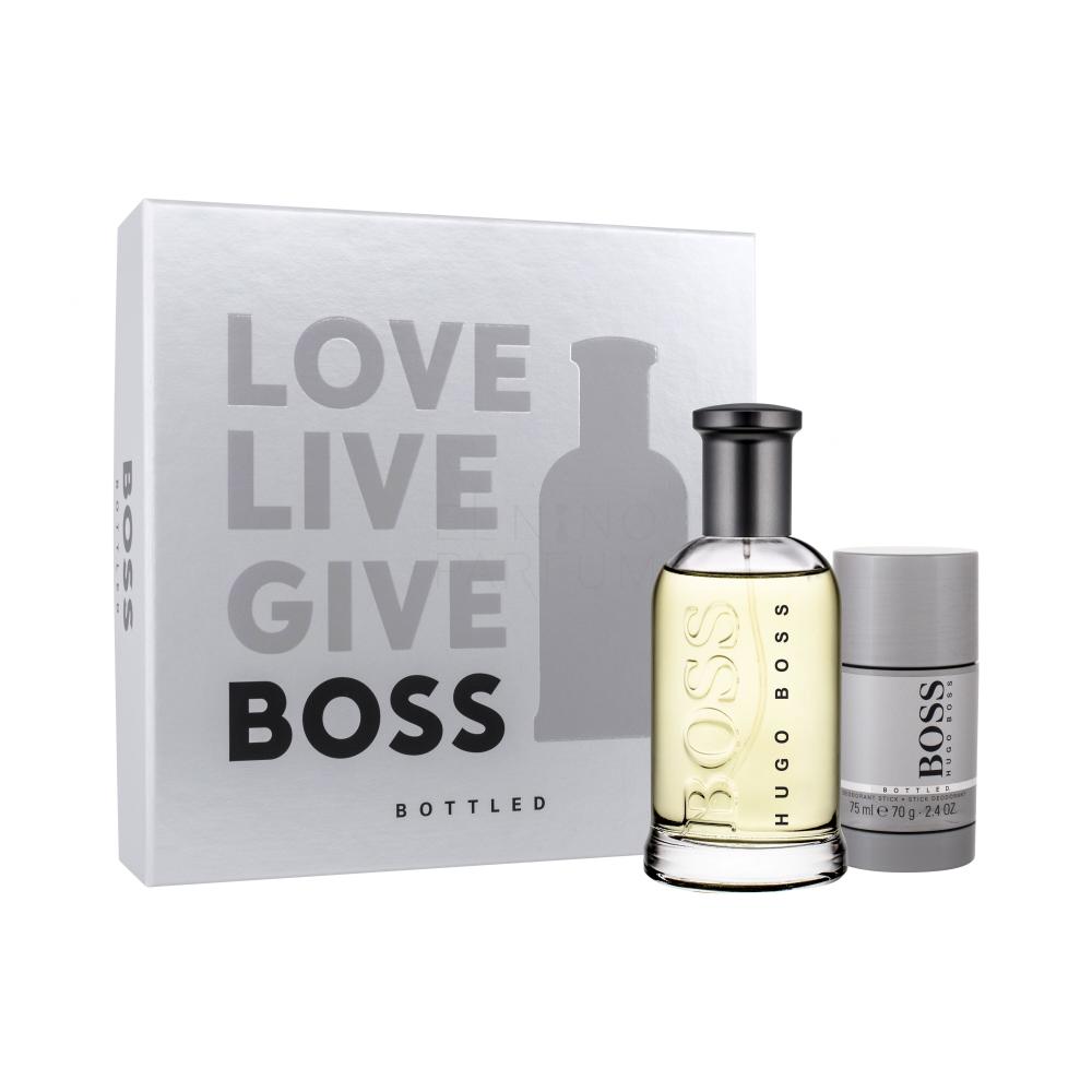 HUGO BOSS Boss Bottled Zestaw Edt 200 ml + Deostick 75 ml ELNINO PARFUM