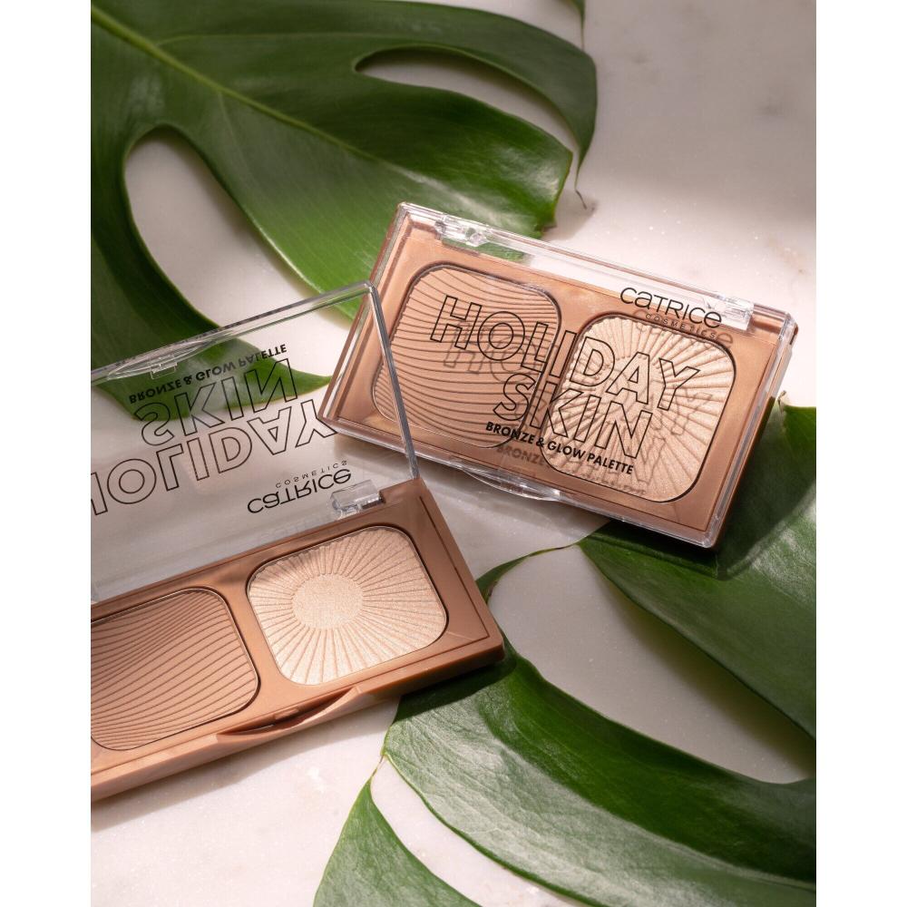 Catrice Holiday Skin Bronze & Glow Palette Paletki do konturowania dla