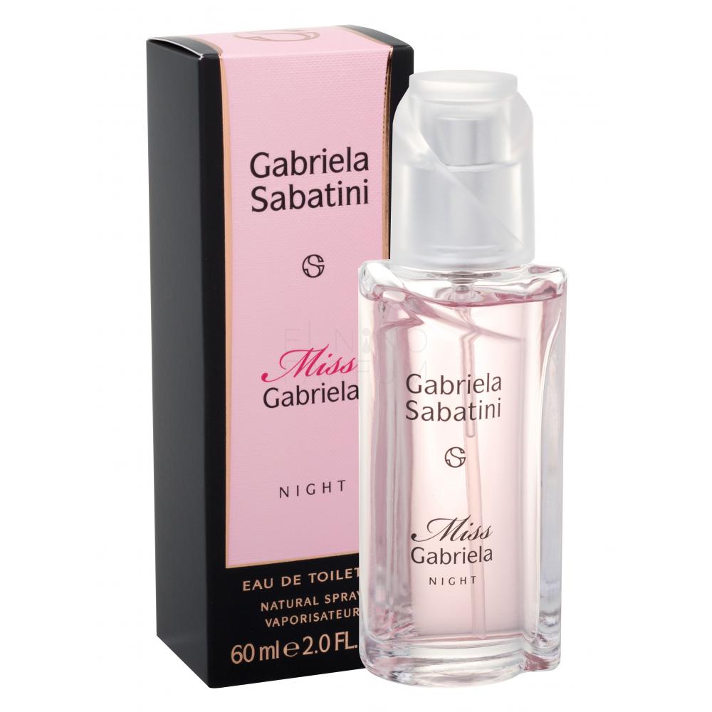 Gabriela Sabatini Miss Gabriela Night Gabriela Sabatini Miss Gabriela Night Woda toaletowa dla kobiet 60 ml