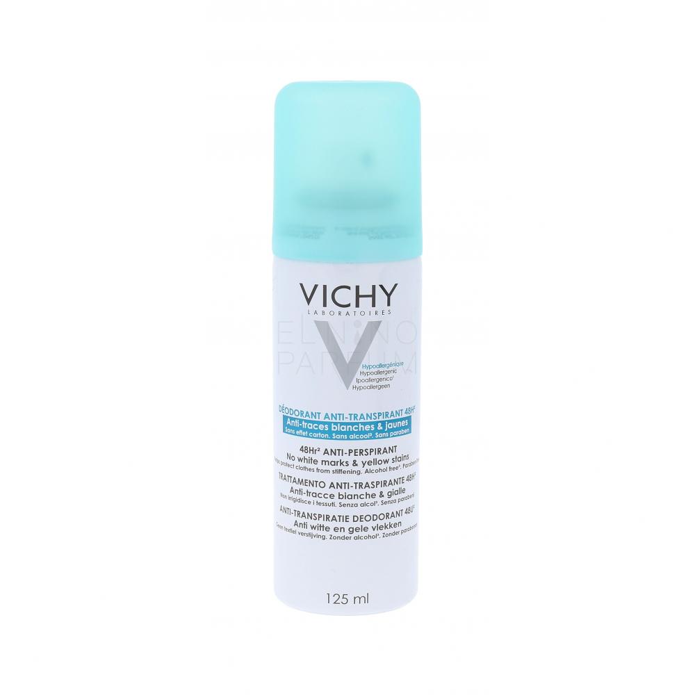 Vichy Deodorant No White Marks & Yellow Stains 48h Antyperspirant 125