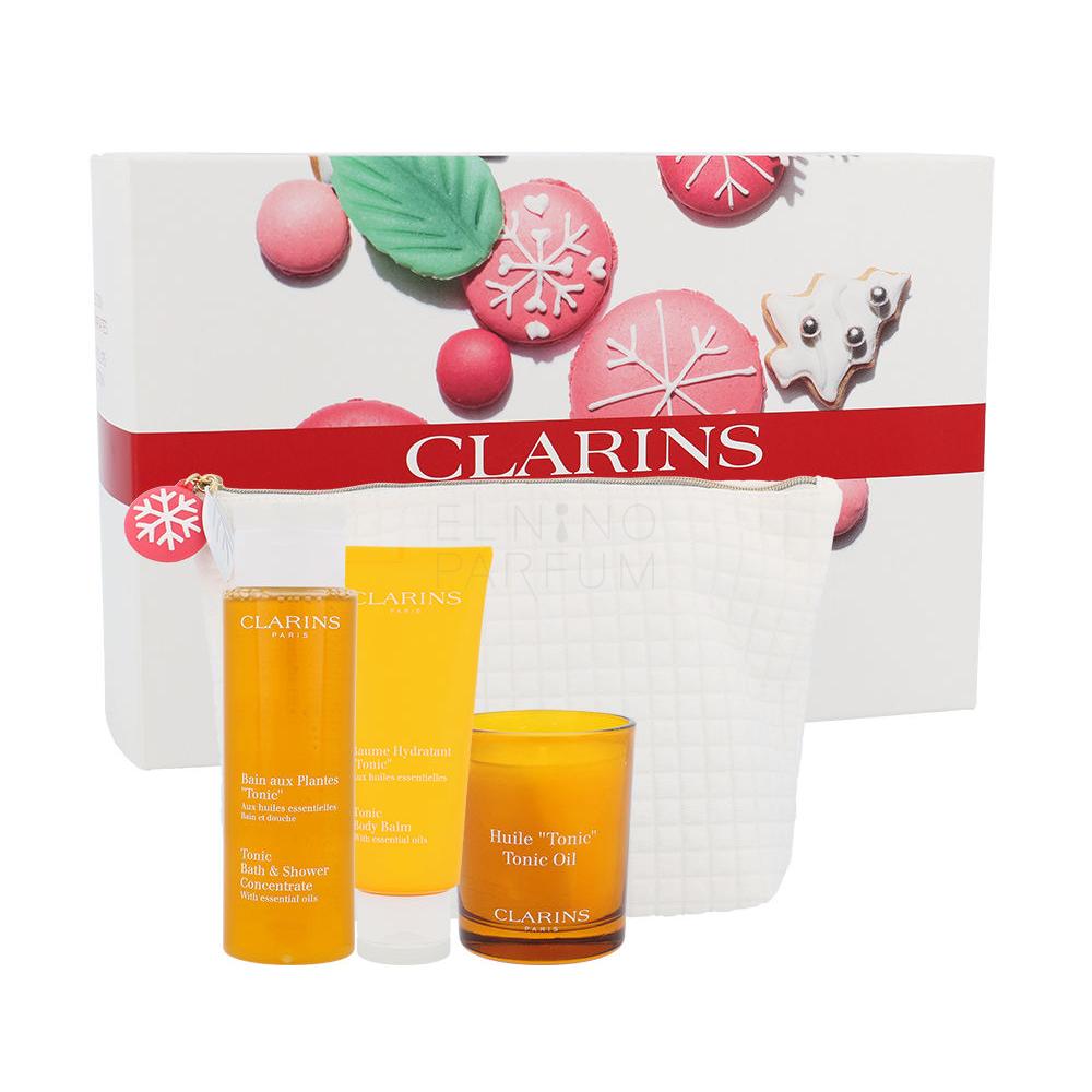 Clarins Tonic Bath & Shower Concentrate Zestaw Shower Gel Tonic Bath