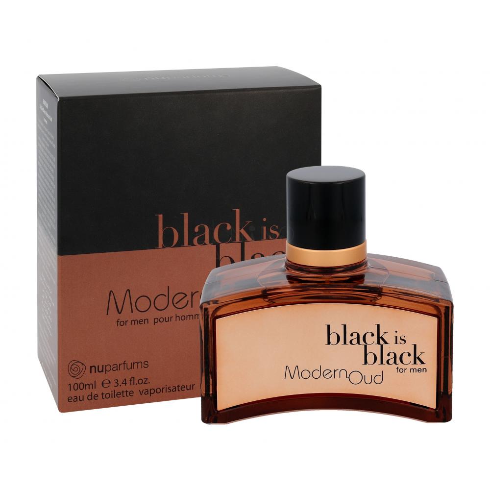 Nuparfums Black is Black Modern Oud Woda toaletowa dla mężczyzn 100 ml