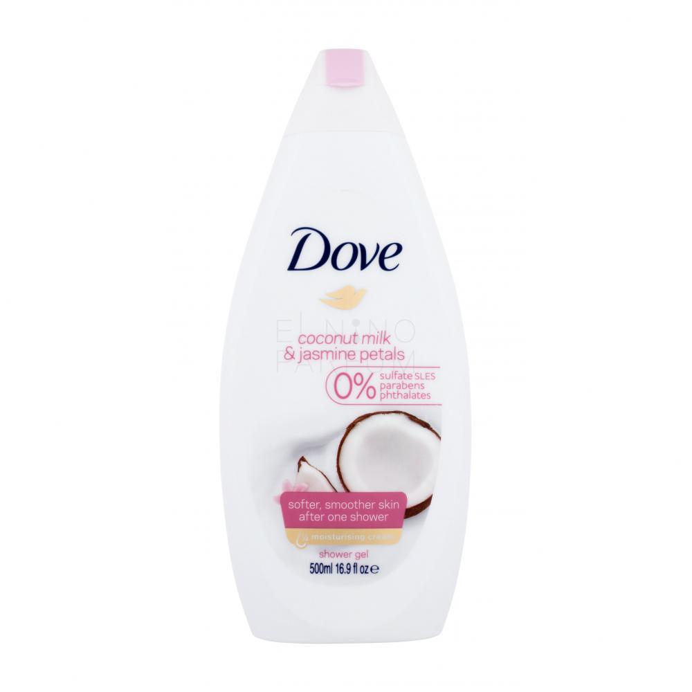 Dove Coconut Milk & Jasmine Petals Żel pod prysznic dla kobiet 500 ml