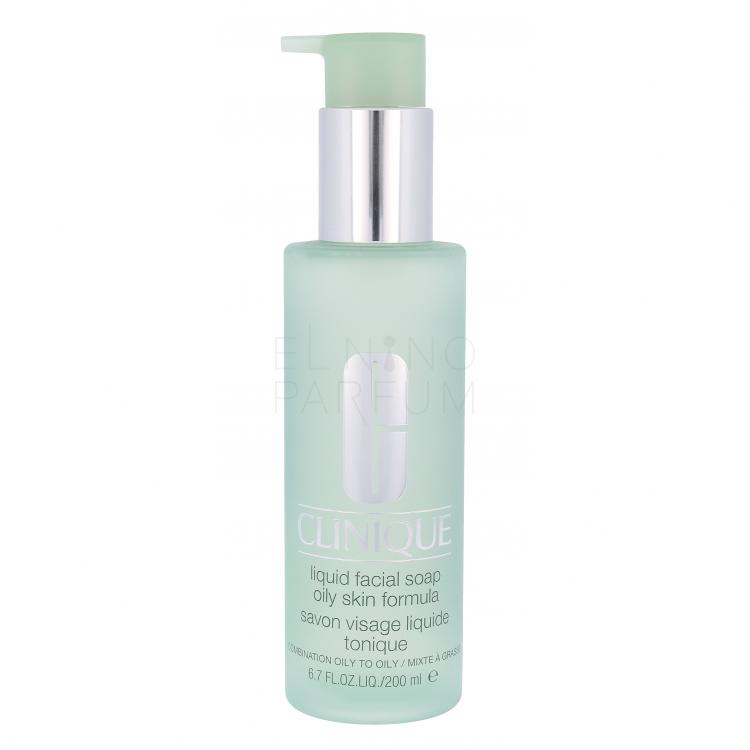 Clinique 3-Step Skin Care 1 Liquid Facial Soap Mydło do twarzy dla kobiet 200 ml
