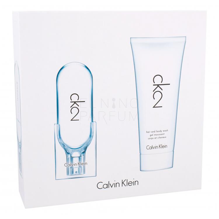 Calvin Klein CK2 Zestaw Edt 50 ml + Żel pod prysznic 100 ml