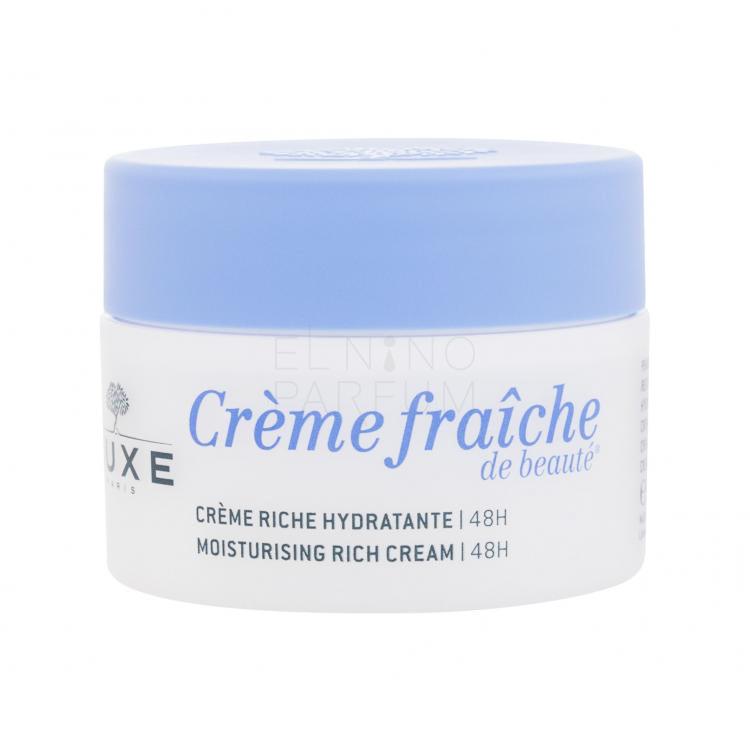NUXE Creme Fraiche de Beauté Moisturising Rich Cream Krem do twarzy na dzień dla kobiet 50 ml