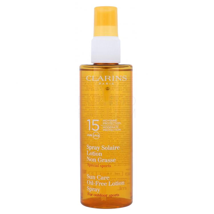 Clarins Sun Care Spray Oil Free Lotion Preparat do opalania ciała dla kobiet 150 ml