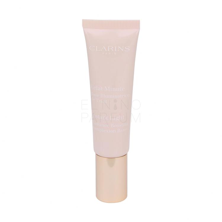 Clarins Instant Light Radiance Boosting Complexion Base Baza pod makijaż dla kobiet 30 ml Odcień 01 Rose