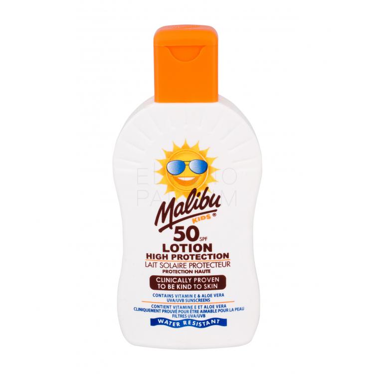 Malibu Kids SPF50 Preparat do opalania ciała dla dzieci 200 ml
