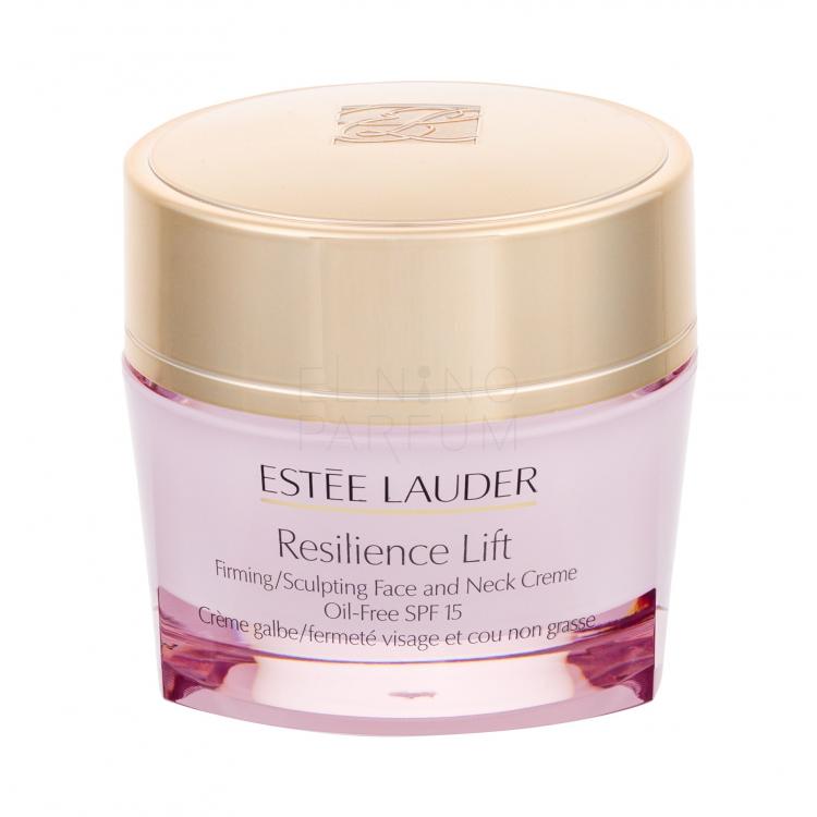Estée Lauder Resilience Lift Face and Neck Creme Oil-Free SPF15 Krem do twarzy na dzień dla kobiet 50 ml