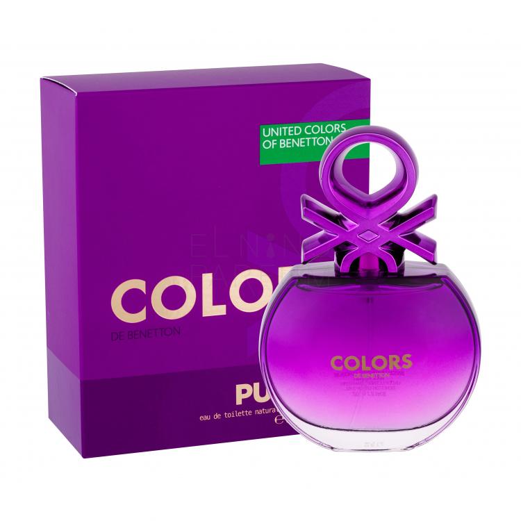 Benetton Colors de Benetton Purple Woda toaletowa dla kobiet 80 ml