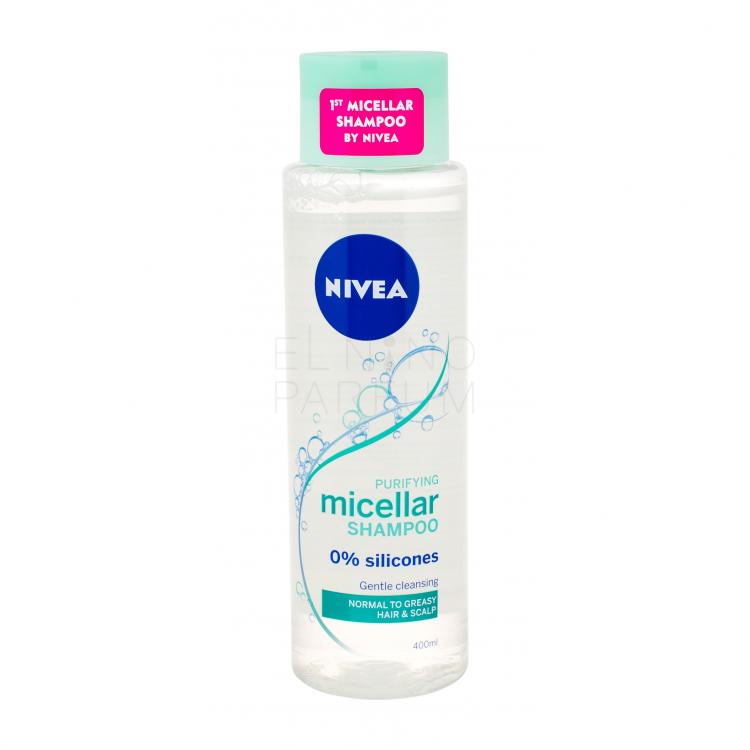 Nivea Micellar Shampoo Purifying Szampon do włosów dla kobiet 400 ml