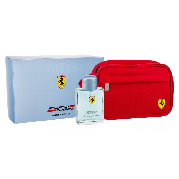Ferrari Scuderia Ferrari Light Essence Zestaw Edt 125 ml + Kosmetyczka Uszkodzone pudełko