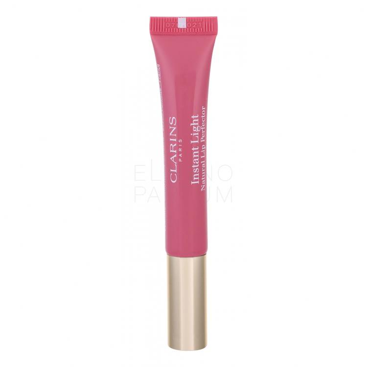 Clarins Instant Light Natural Lip Perfector Błyszczyk do ust dla kobiet 12 ml Odcień 07 Toffee Pink Shimmer