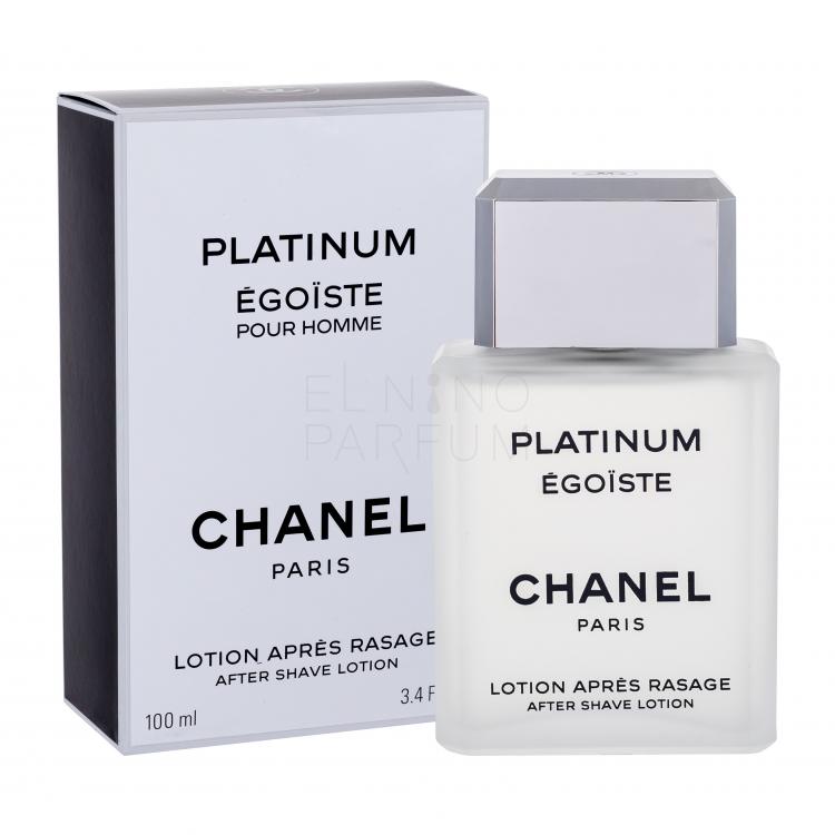 Chanel Platinum Égoïste Pour Homme Woda po goleniu dla mężczyzn 100 ml Uszkodzone pudełko