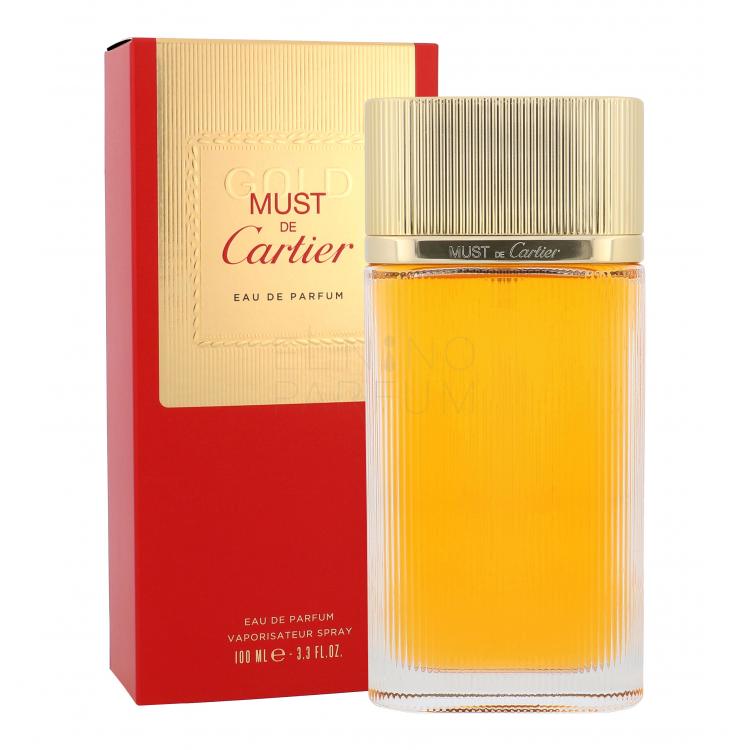 Cartier Must De Cartier Gold Woda perfumowana dla kobiet 100 ml Uszkodzone pudełko
